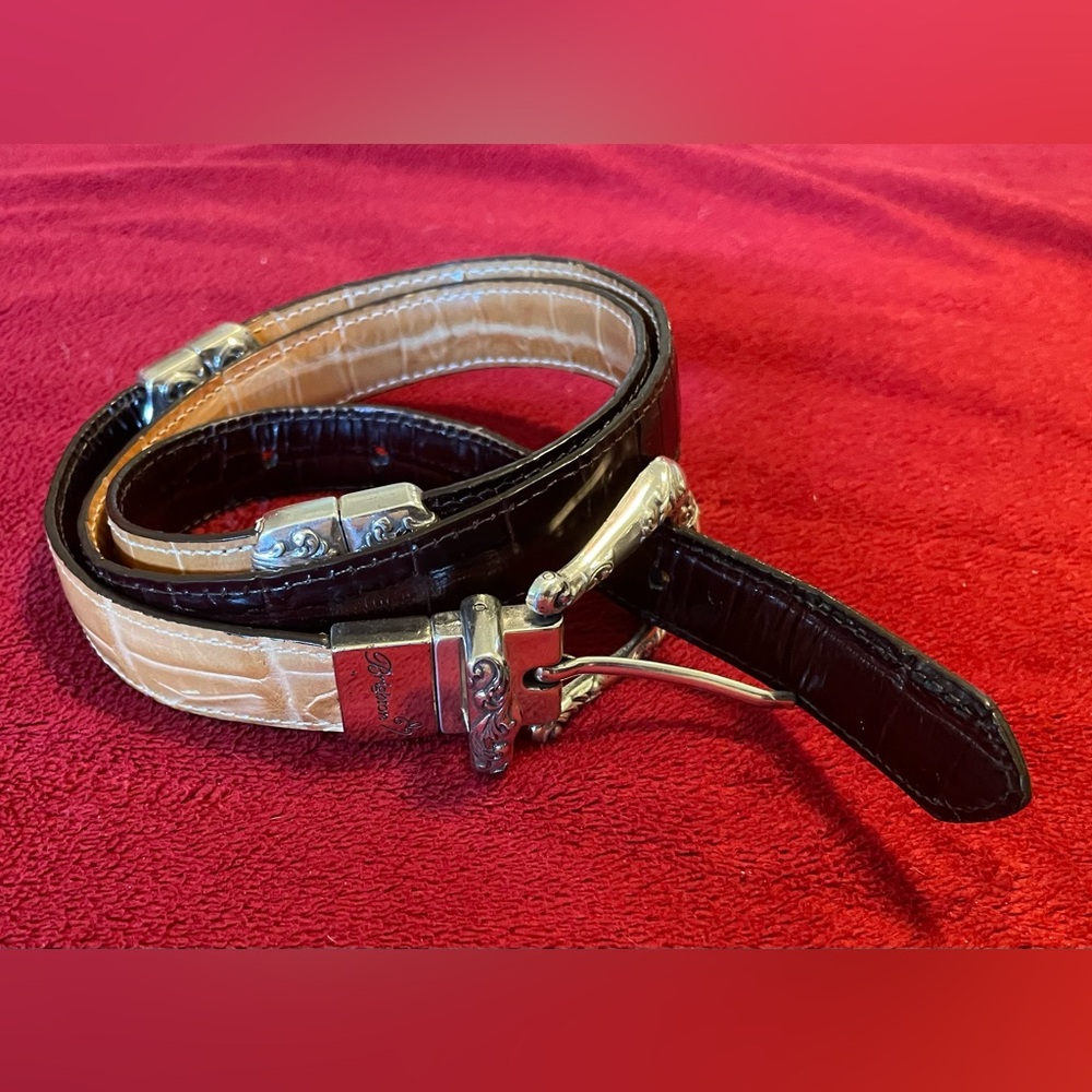 Brighton Ladies Leather Belt - xl 36”